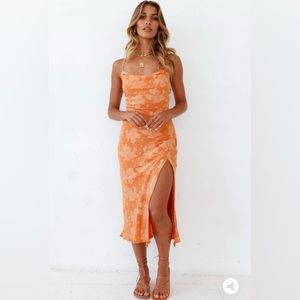 Hello Molly Drinks on Me Midi Dress